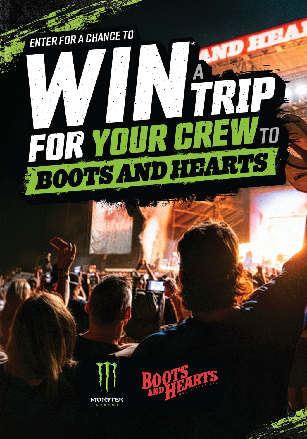 Monster Energy x Boots and Hearts